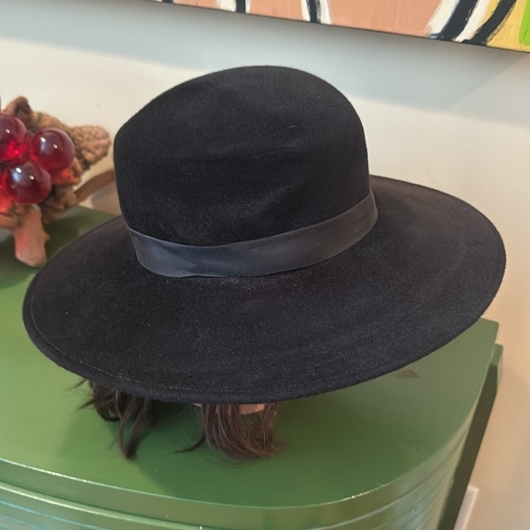 Peter Bettley London 100% black Rabbit fur hat - Picture 4 of 7